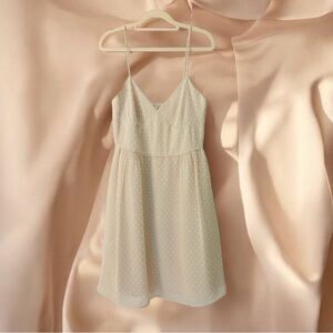 J.Crew Cream Fit & Flare Mini Dress – Bridal Shower / Graduation – Size 6